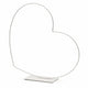 Decorative Heart Frame Horizontal White 58 Cm