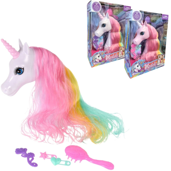 Unicorn Styling Head With Accessories 5-piece Set