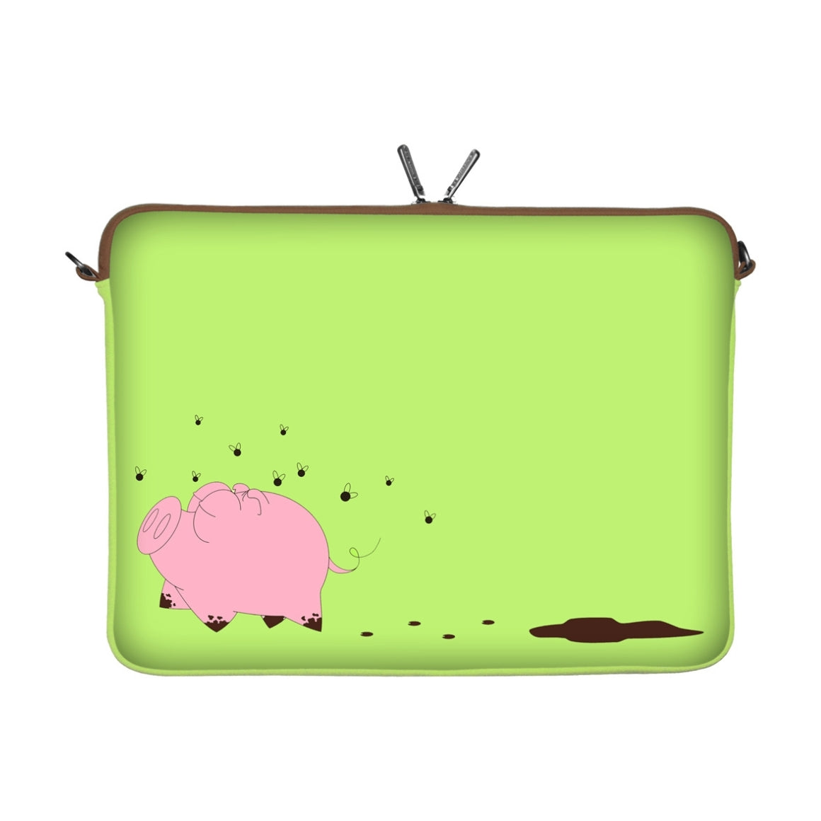 Digittrade Laptop Sleeve Happy Piggy 13.3 Inches