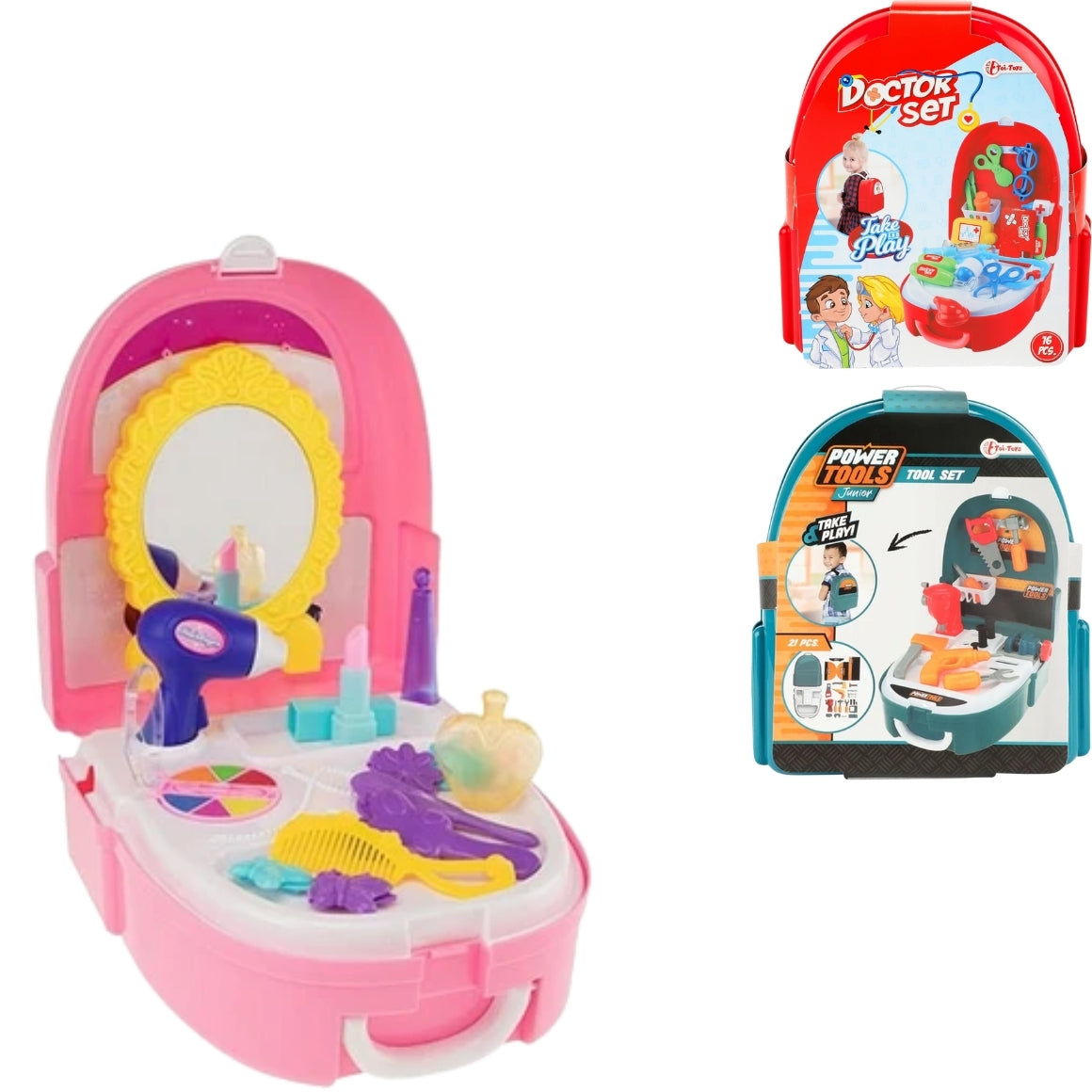 Doctor Beauty Tool Backpack 19-piece Set 3 Assorted