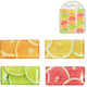 Magnet Fruit Vitamin Kick 5,8 cm 4 Sortiert