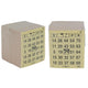 400057 Bingo Cards 1-75 Block 10 Thick Single