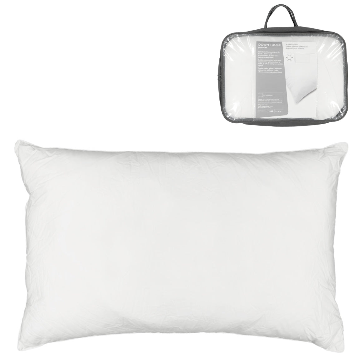 Micasa Down Touch 4-season Cushion 65 X 100 Cm