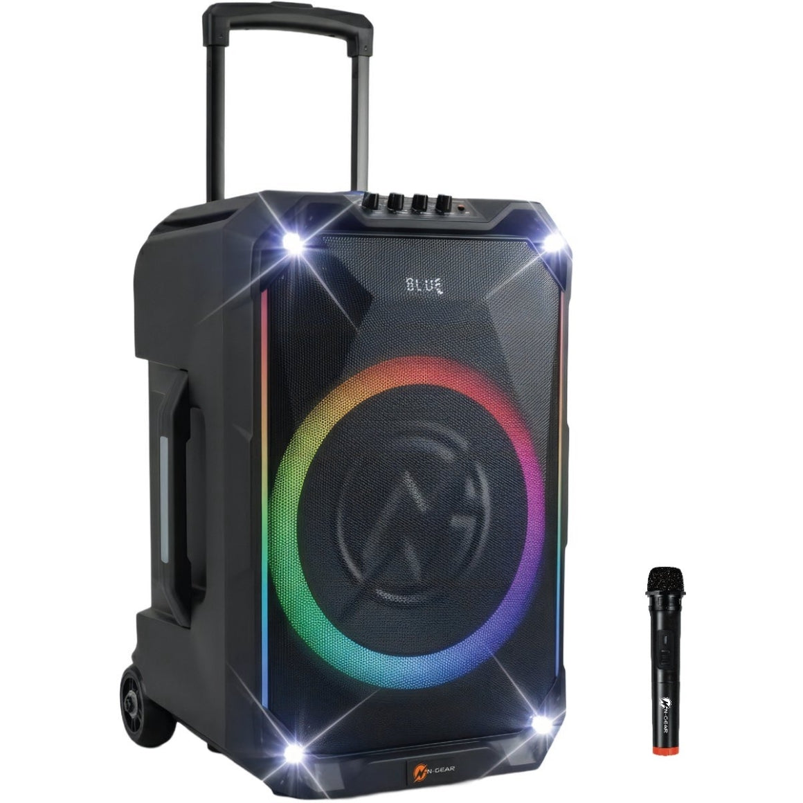 N-gear The Flash 1240 Bluetooth Speaker Karaoke Set