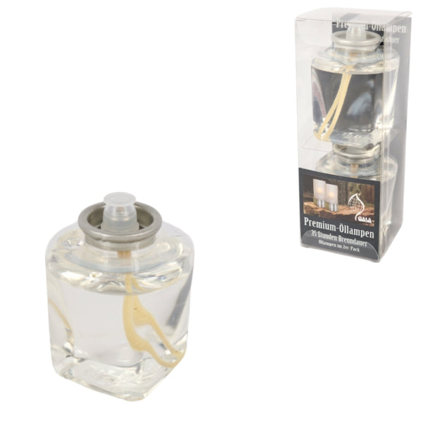 Gala Oil Lamp 8 Cm Set Of 2