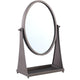 Ptmd Mirror Francess Oval Brown 43 Cm