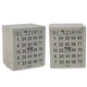 400056 Bingo Card 1-75 Block 8-thick Single