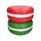 Macaron Side Table Red/green 33.5 Cm
