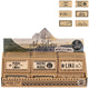 Stamp Let The Adventure Begin 6 Cm 6 Assorted