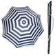 Parasol Blue/white 180 Cm