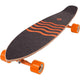 Streetsurfing Longboard Skateboard Sort/orange 91 Cm