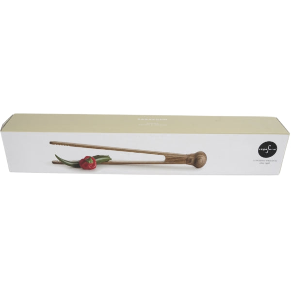 Sagaform Serving Tongs Oak 30 Cm