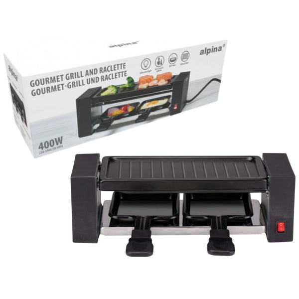 Alpina Gourmet And Raclette Grill 400w