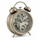 J-line Clock Steampunk Antique Brass-colored 33 Cm