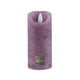 Ptmd Led Battery-operated Pillar Candle Xs Lilac 5.5 X 12.5 Cm
