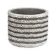 Flower Pot Raf Series Grey 7.5 Cm