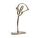 Light & Living Calla Statue Nickel-colored 38 Cm