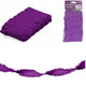 Folat Twist Garland Crepe Paper Purple 6 Meters