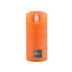 Ptmd Led Battery-operated Pillar Candle Xs Orange 5.5 X 12.5 Cm