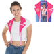 Folat Police Suspenders Pink One Size