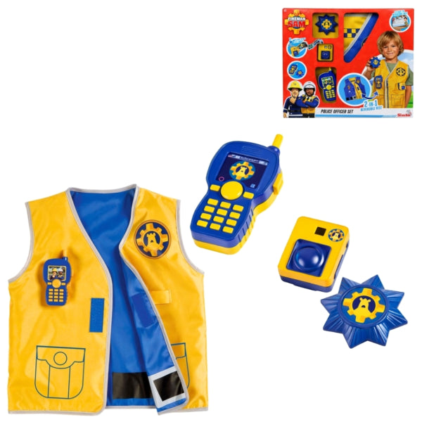 Fireman Sam Police 2-in-1 Set