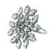 Ptmd Napkin Ring Steinar Silver-colored 7 Cm