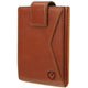 Valenta Card Case Pocket Premium Brown Leather