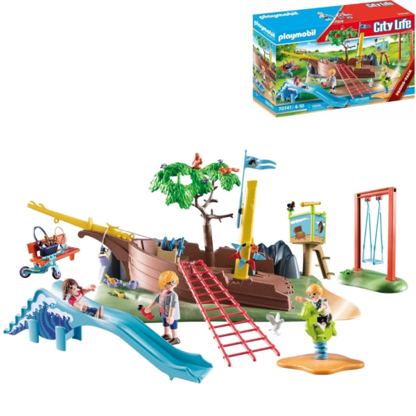 Playmobil City Life Speeltuin Met Scheepswrak 73 Stuks