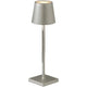 Firenze Rechargeable Led Table Lamp Ip44 Silver-colored 38 Cm