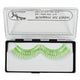 Jofrika Cosmetics False Eyelashes Green/silver 9.5 Cm B-grade