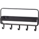 Woood Wall Shelf Akke Black 56 Cm