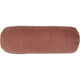 Tiseco Bolster Cushion Cotton Slub Rust 15 X 45 Cm