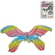 Foil Balloon Butterfly Wings Rainbow 100 Cm