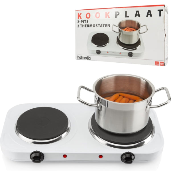 Hollandia Double Hotplate 2500 Watts