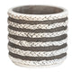 Flower Pot Raf Series Grey 8.5 Cm