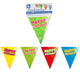 Folat Mini Flag Garland Happy Birthday 3 Meters