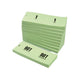 400011 Wardrobe Tickets Green 11 Cm