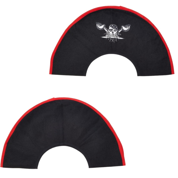 Pirate Hat Black Felt 47 Cm