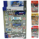 Toy Car Set Emergency Service Vehicles 10-piece Assorted