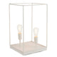 J-line Table Lamp Frame Eu Plug White 51 Cm