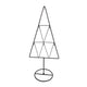 Christmas Tree With Hooks Metal Black 61 Cm