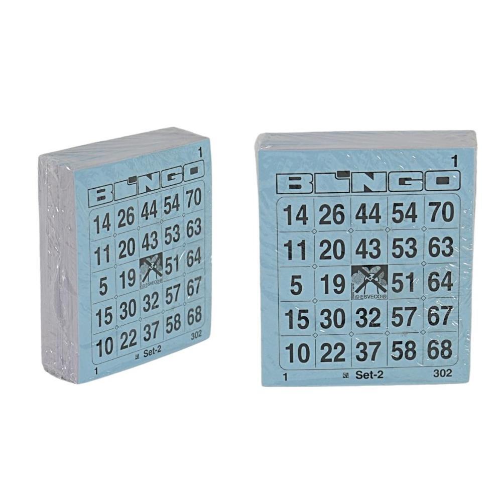 400053 Bingo Cards 1-75 Block 3 Thick Single