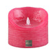 Ptmd Led Battery-operated Pillar Candle Xl Bright Pink 12.5 X 10 Cm