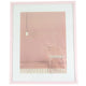 Pink Photo Frame With Passe-partout 30 X 40 Cm