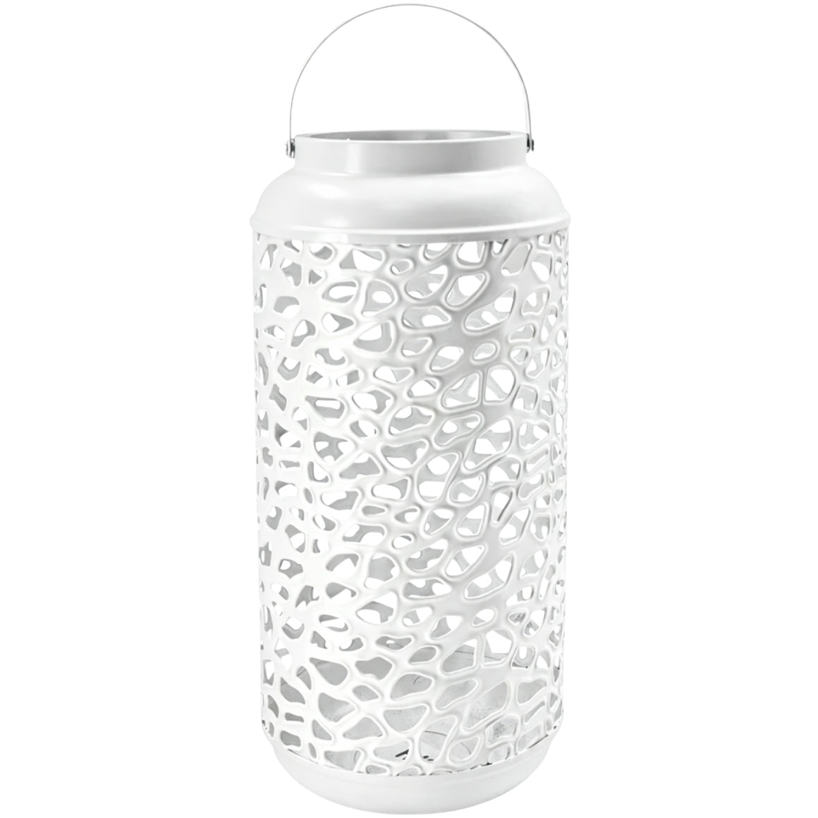 Noor Living White Lantern 38 Cm