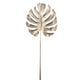 Hbx Artificial Branch Monstera Champagne Colored 72 Cm