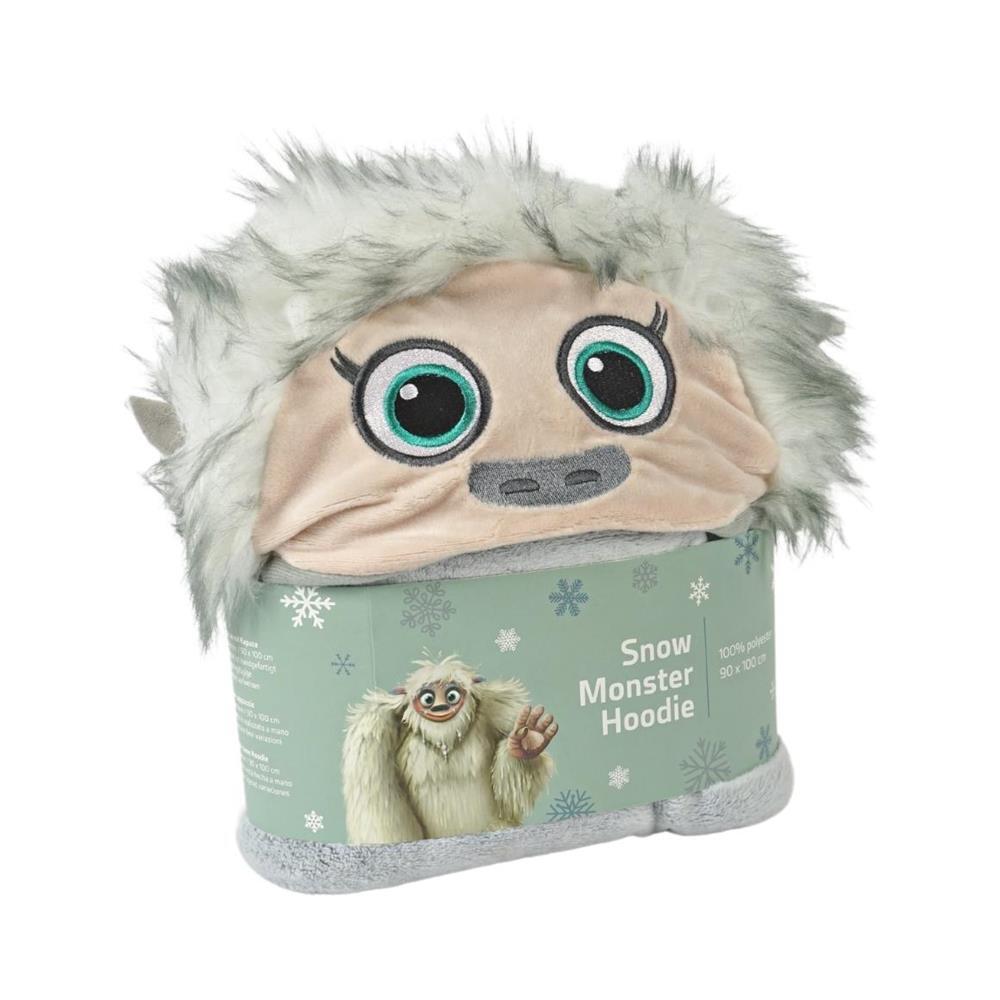 Let It Snow Monster Hooded Blanket 100 Cm