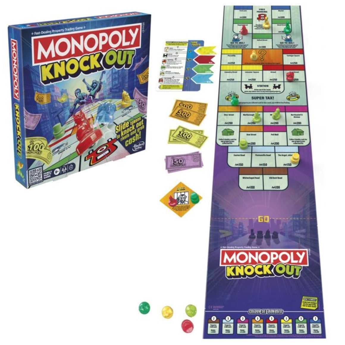 Monopoly Game Knock Out
