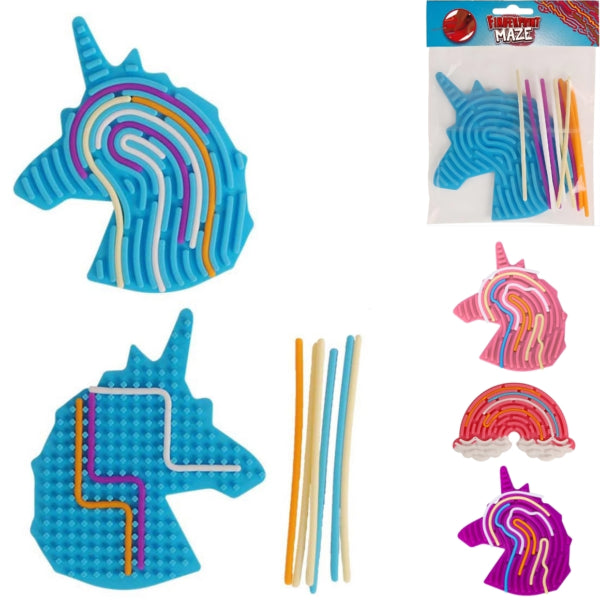 Fingerprint Maze Fidget Fingerprint Maze 18 Cm 4 Assorted