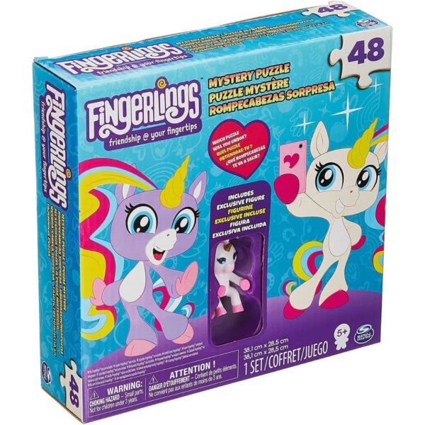 Fingerlings Unicorn Puslespil 38 X 28 Cm